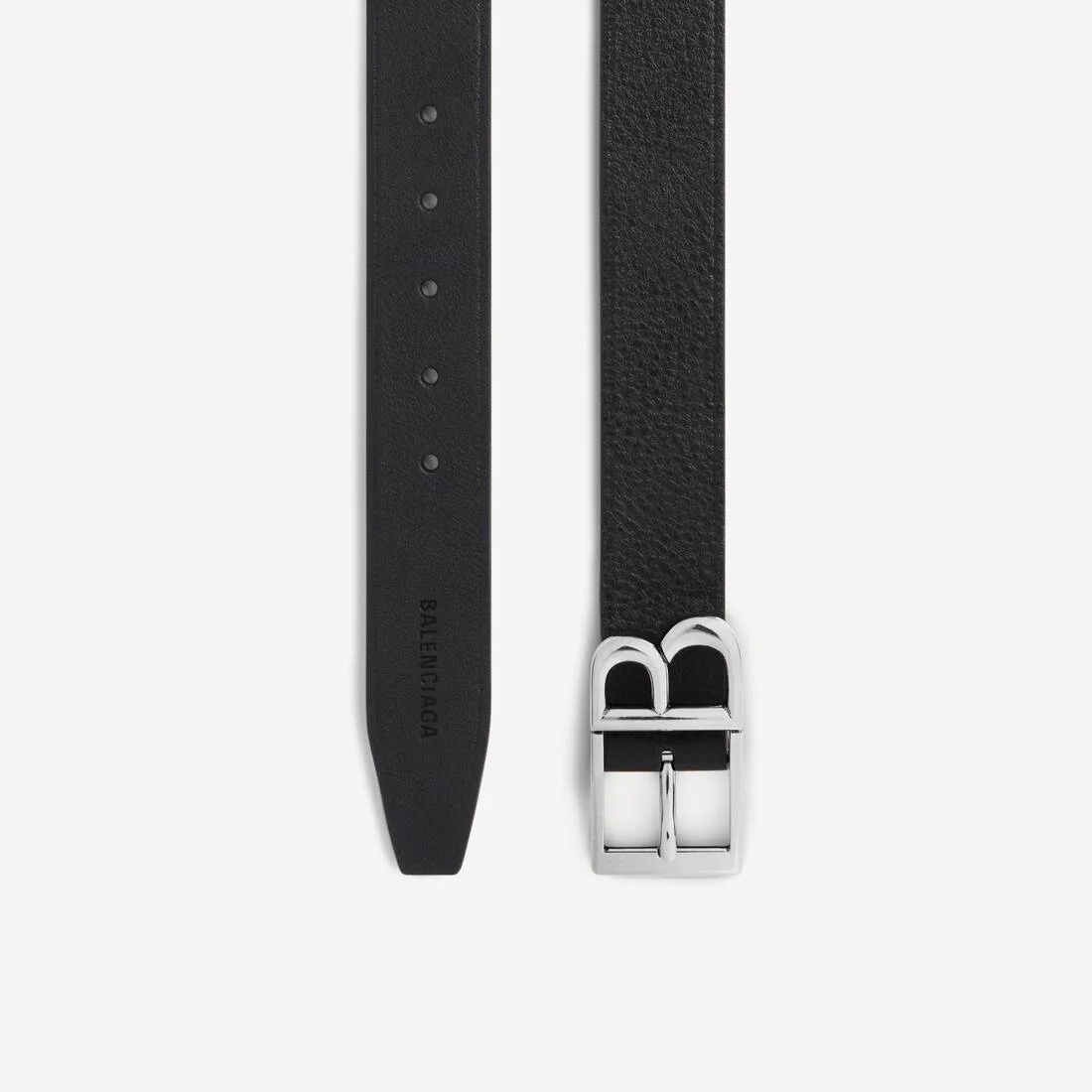 Men's Classic B Belt in Black - 1