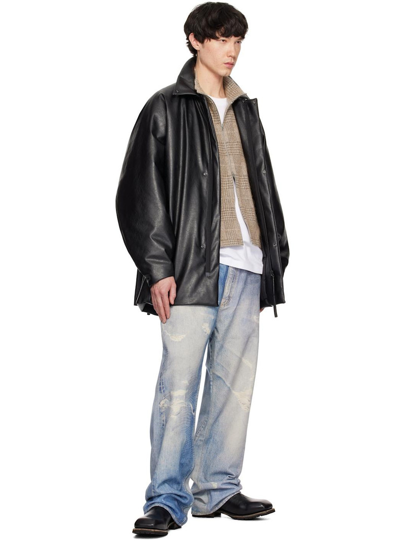 N.Hoolywood Black Balcamaan Jacket outlook