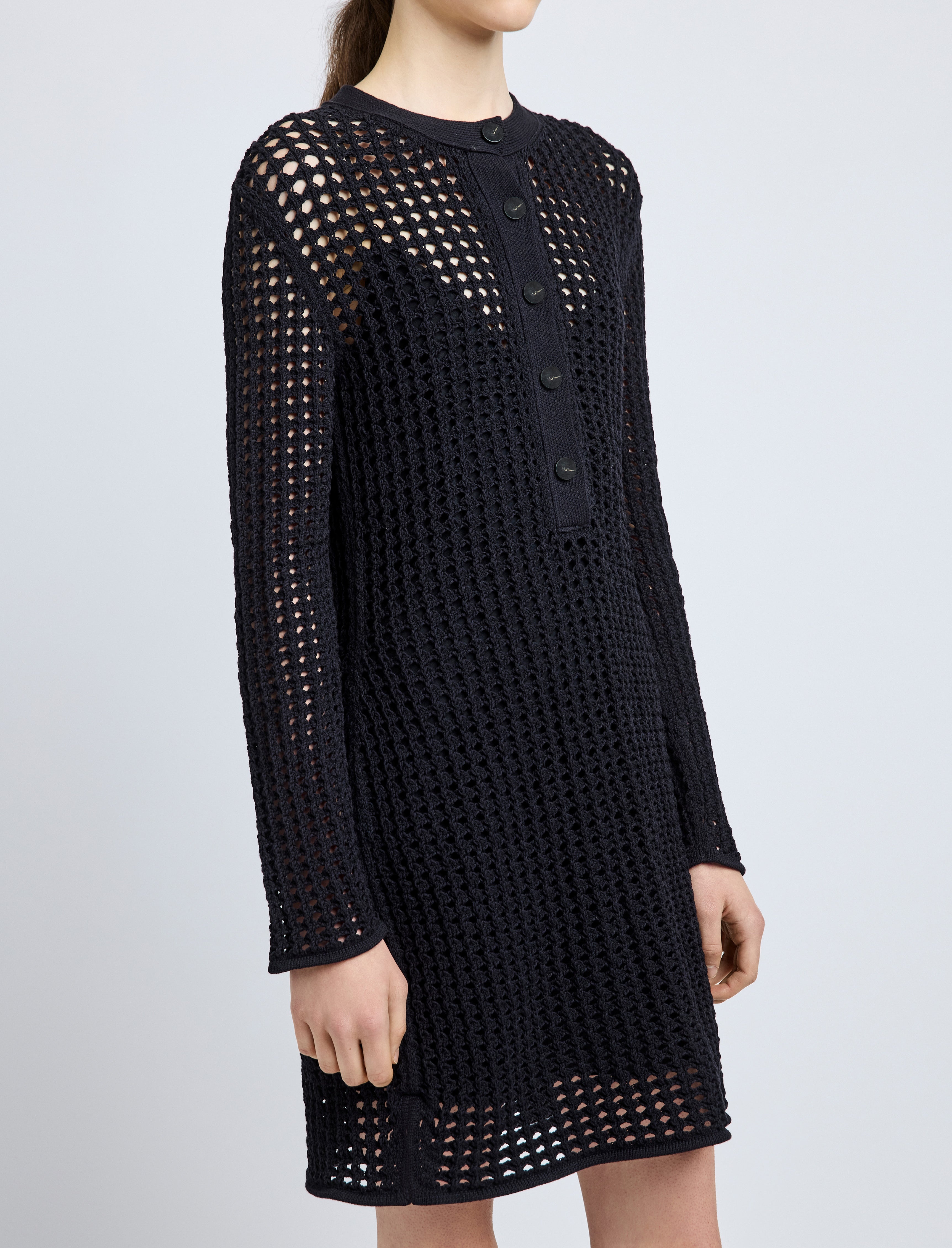 Micah Dress in Open Crochet - 5