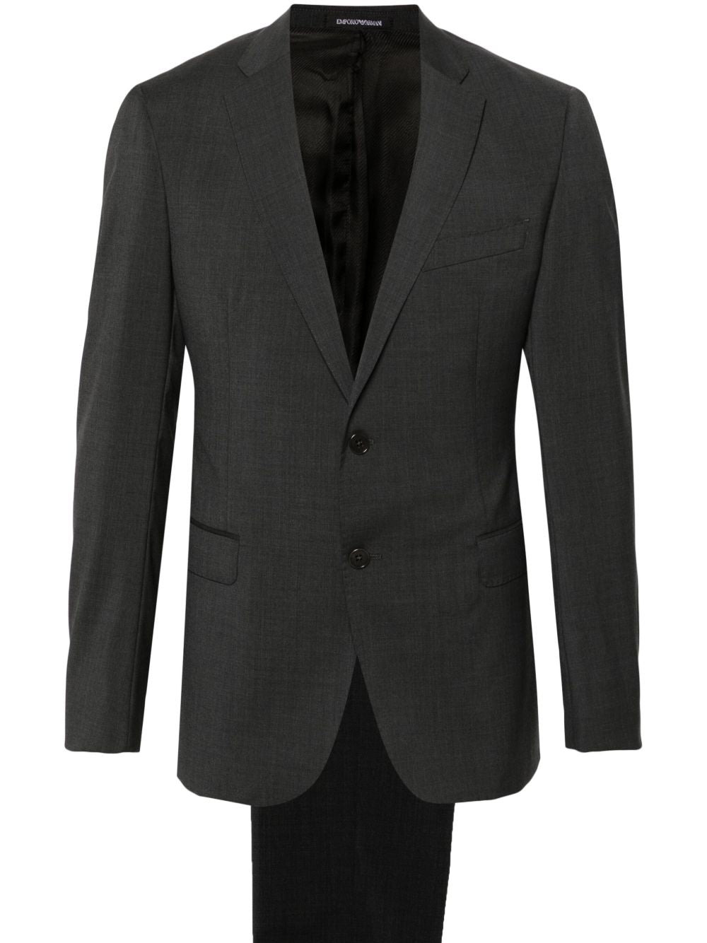 Wool Single-Breasted Suit - 1