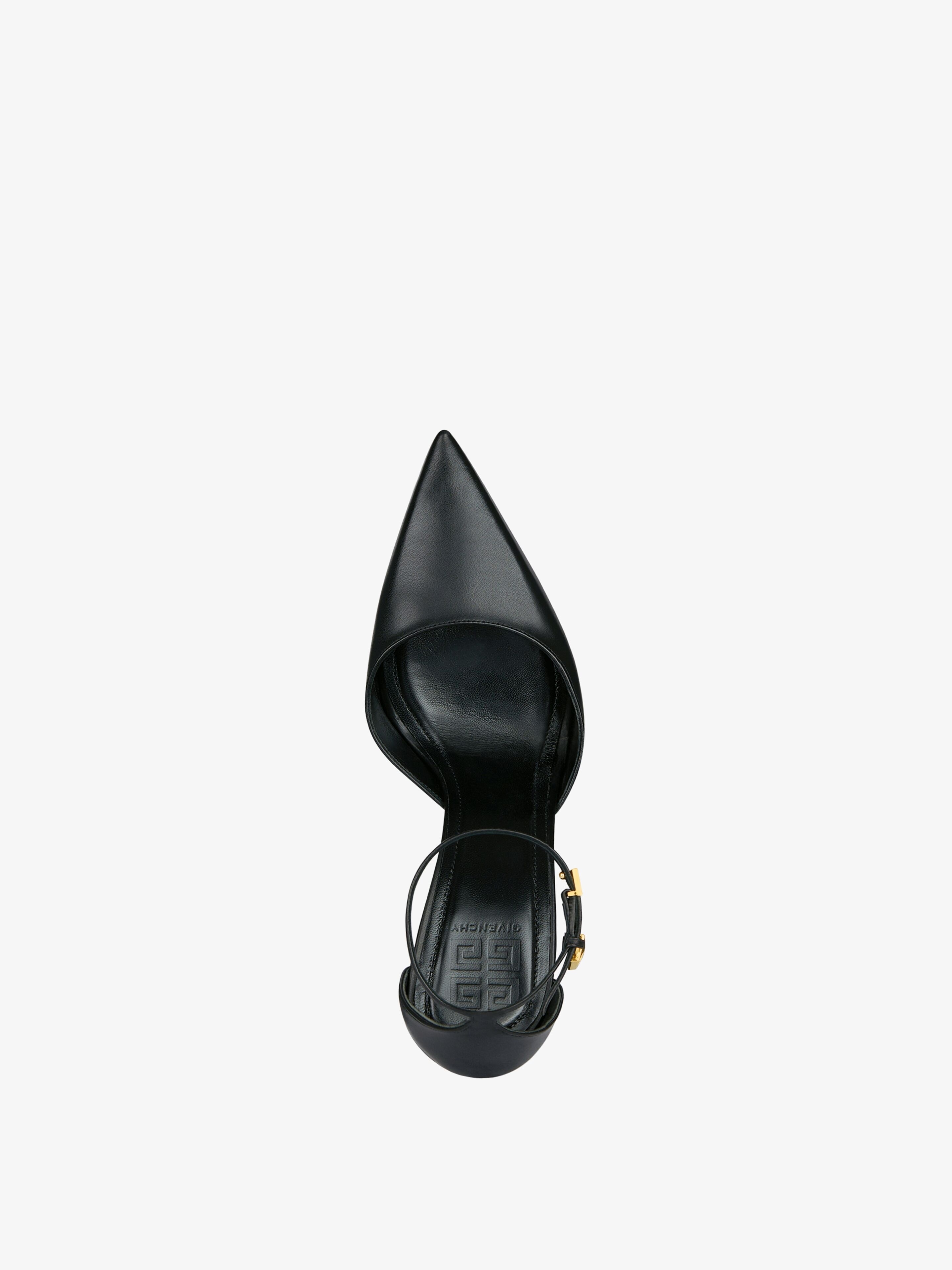 G-LOCK PLATFORM PUMPS IN LEATHER - 5