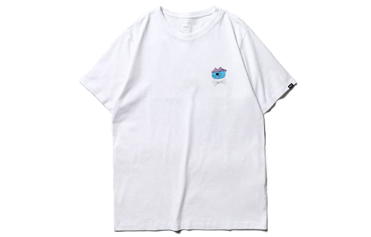 Men's Vans Asian Artist Crossover Series Pattern Printing Short Sleeve White VN0A4RASWHT - 2