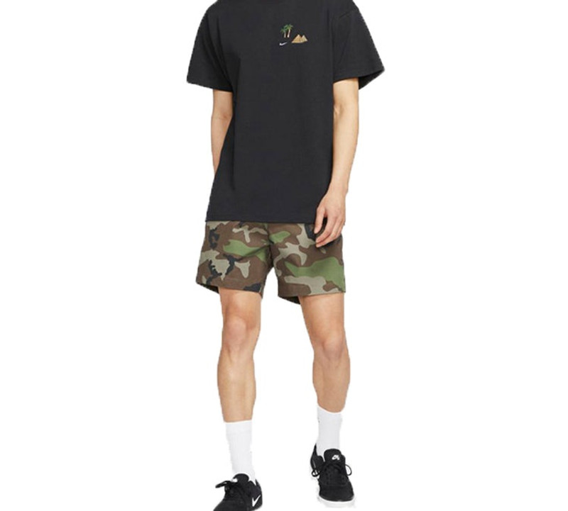 Nike Sb Flex Camouflage Skateboard Shorts Olive Green CK1103-222 4