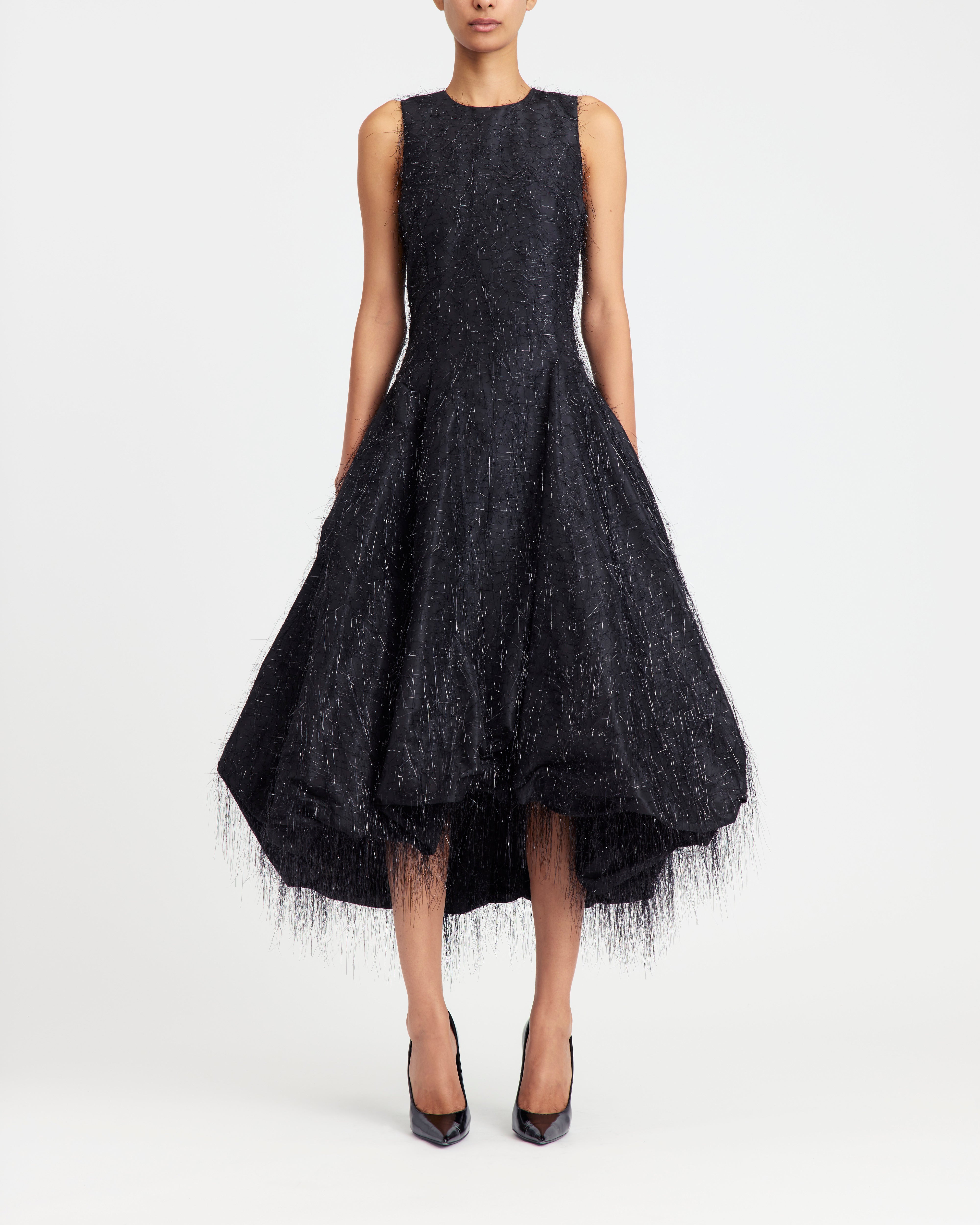 TANSI MIDI DRESS IN TEXTURE - 2