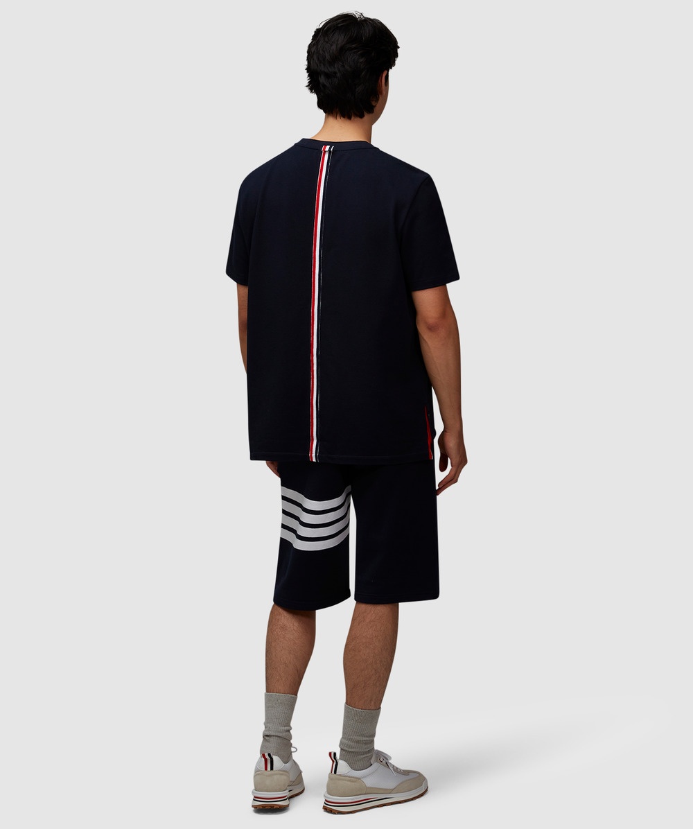 Center back stripe t-shirt - 6