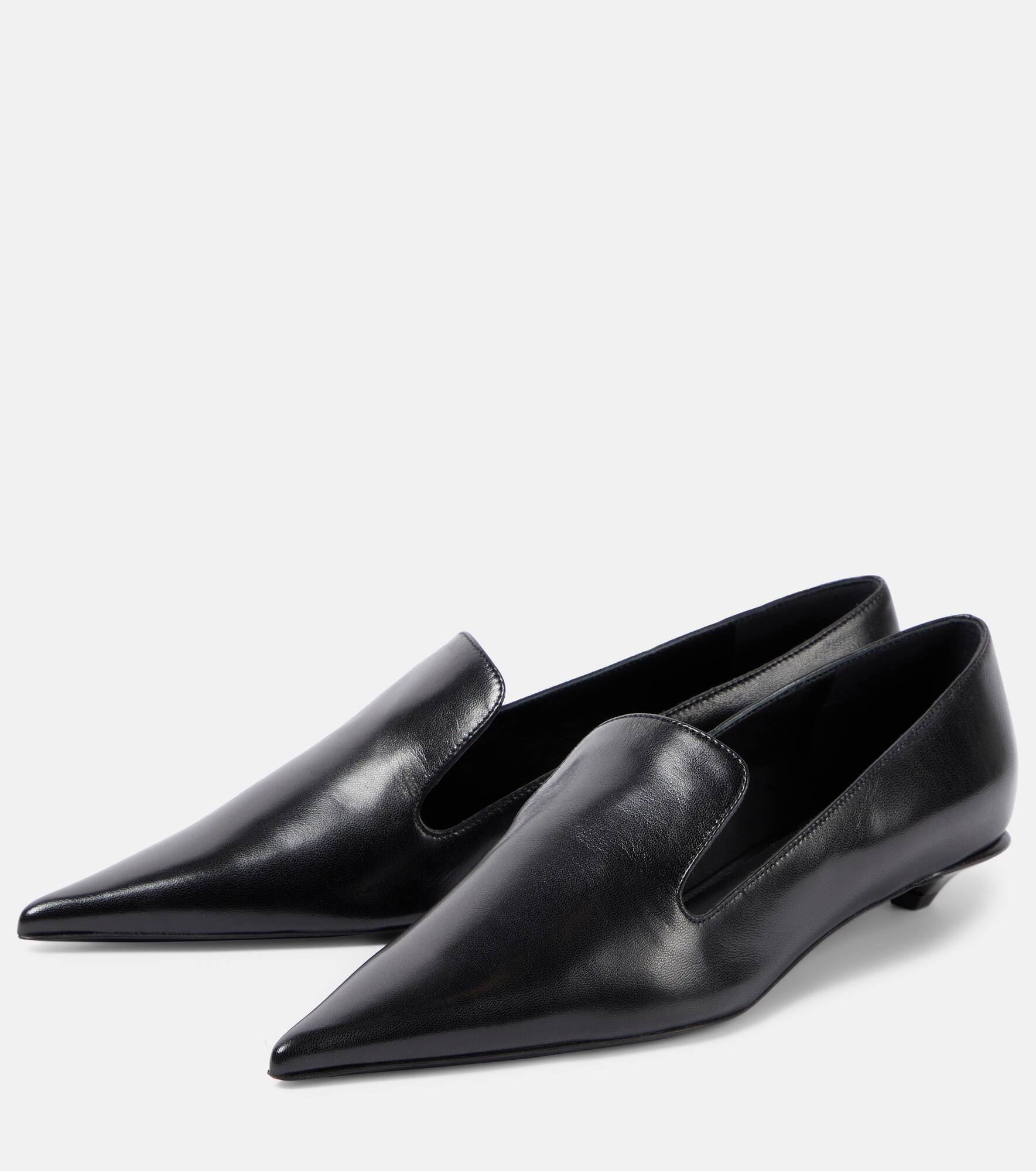 Point 25 leather pumps - 5