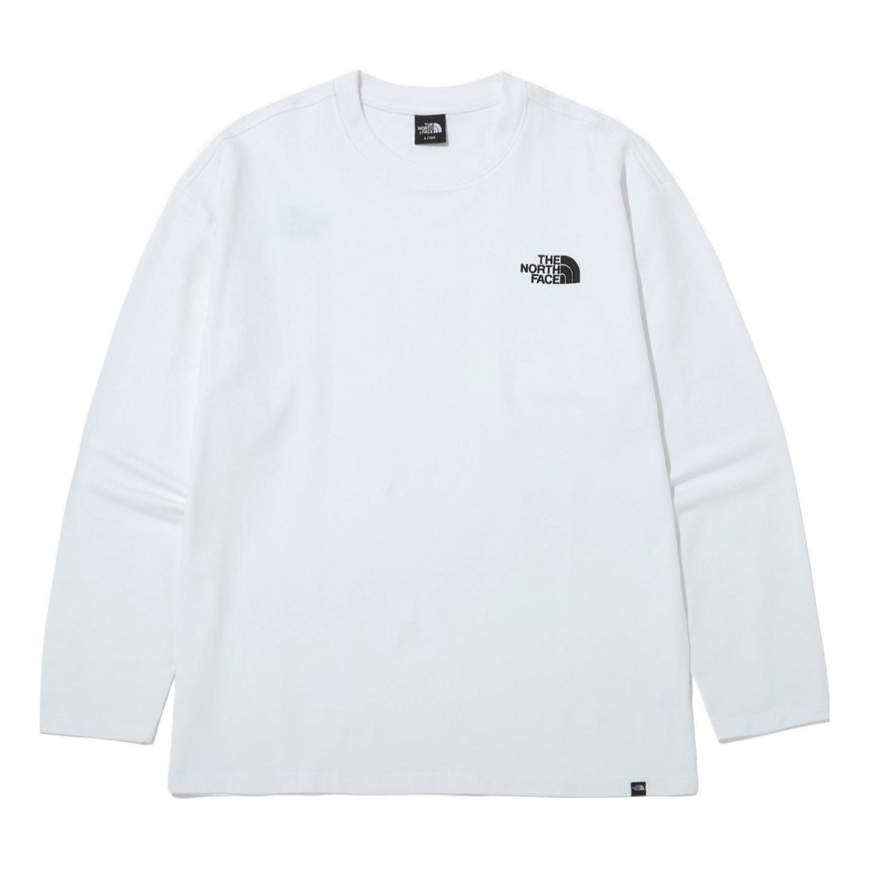 THE NORTH FACE Long Sleeve T-Shirt 'White' NT7TN90B - 1
