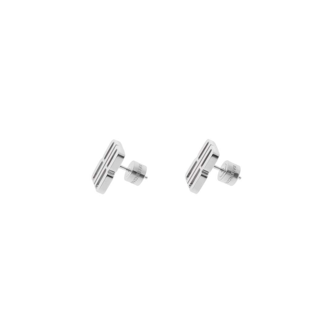 Nano Xs Stud Earrings in Silver - 2