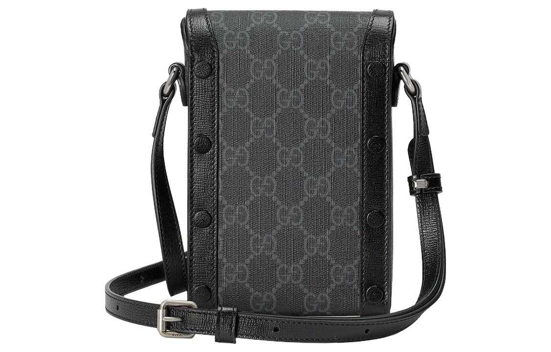 Gucci GG Supreme Mini Shoulder Bag 'Black' 699402-92TCF-1000 - 3