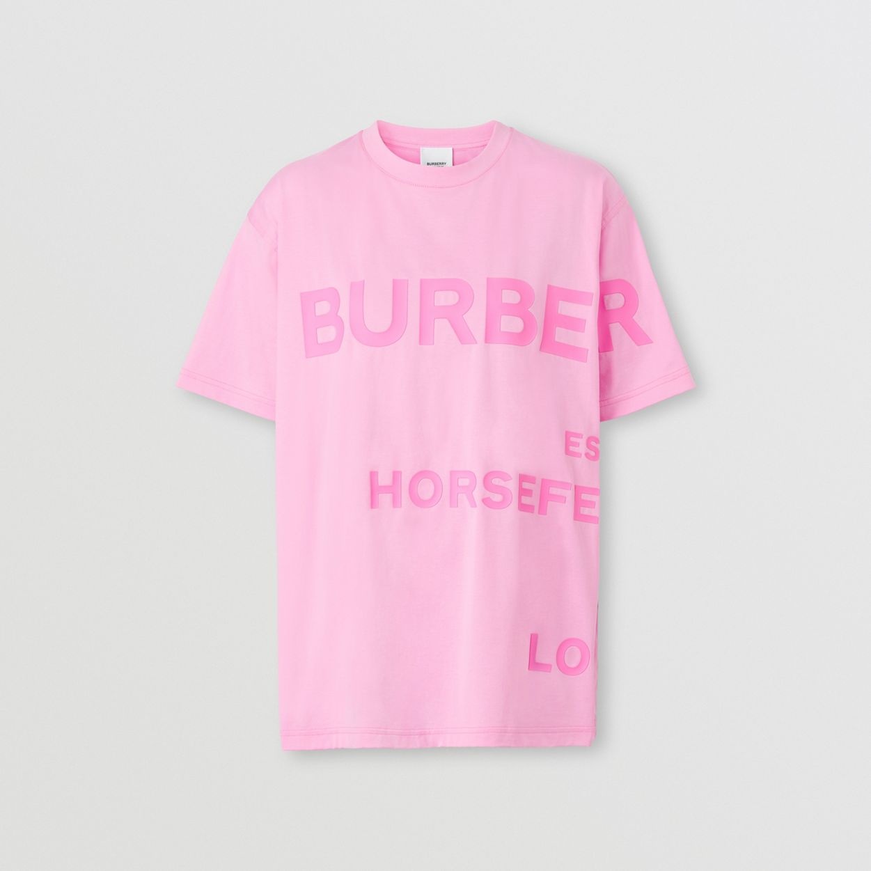 Horseferry Print Cotton Oversized T-shirt - 1