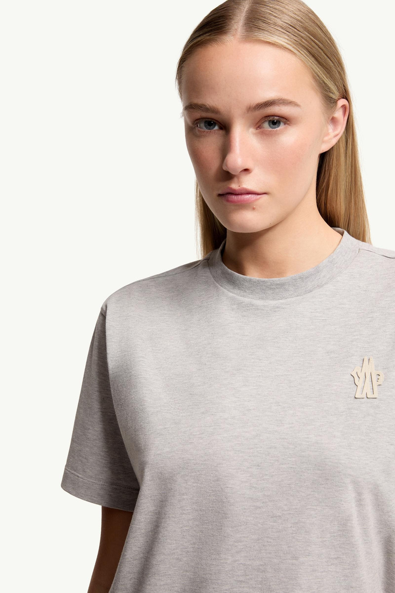 Logo Patch Cotton Blend T-Shirt (Three Pack) 6