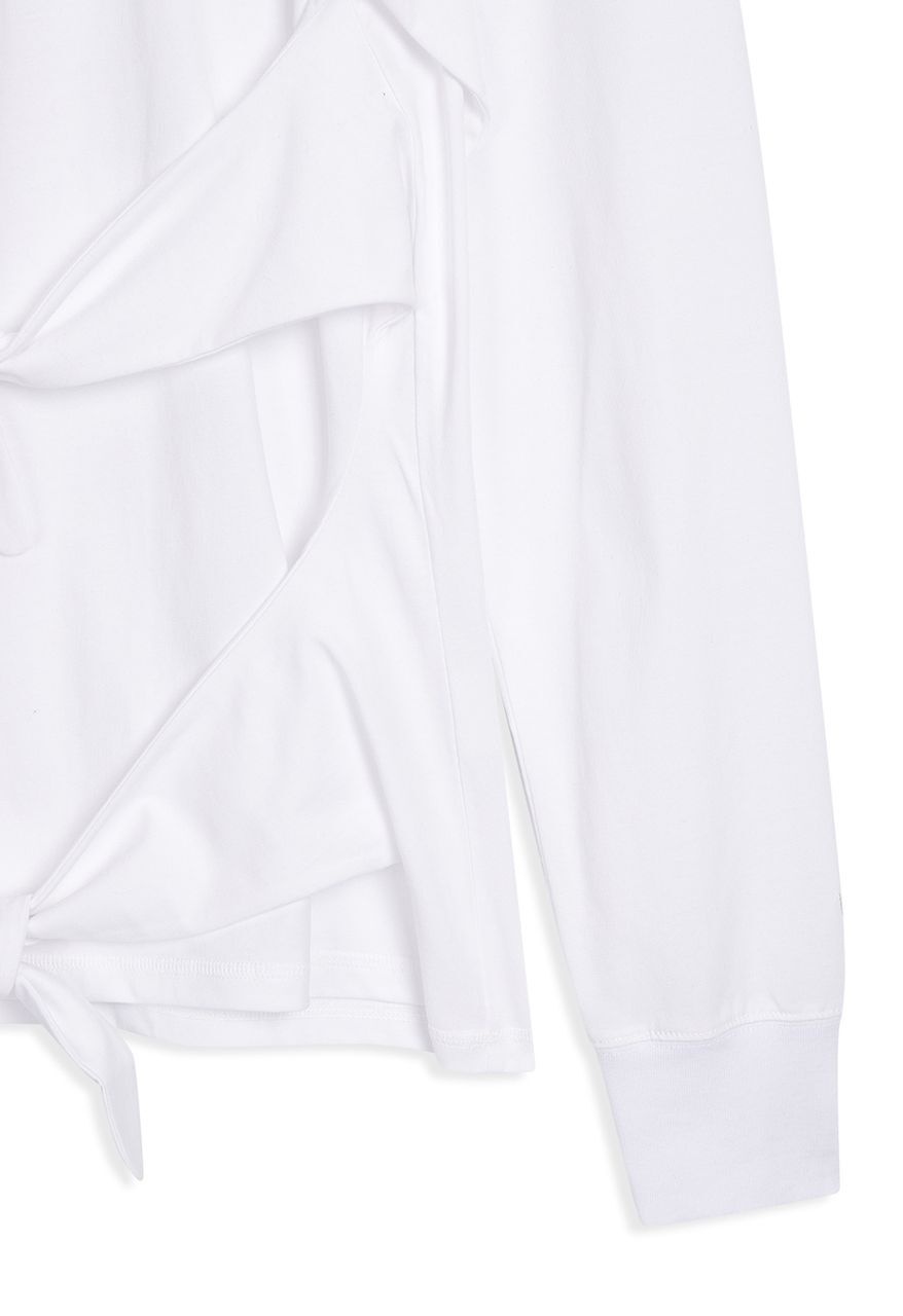 Tシャツ・カットソー OPEN YY_TheOpen Product TRIPLE KNOT CREW NECK TOP (BLACK) TRIPLE KNOT CREW NECK TOP, BLACK