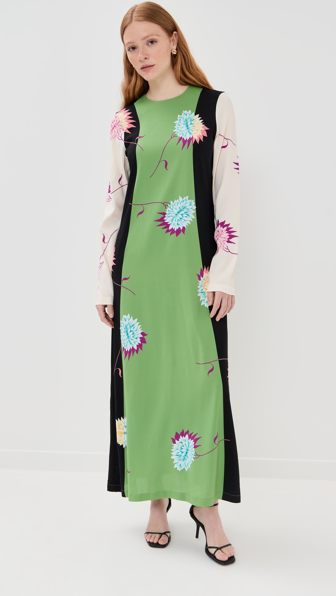 Long Sleeve Swing Dress - 6