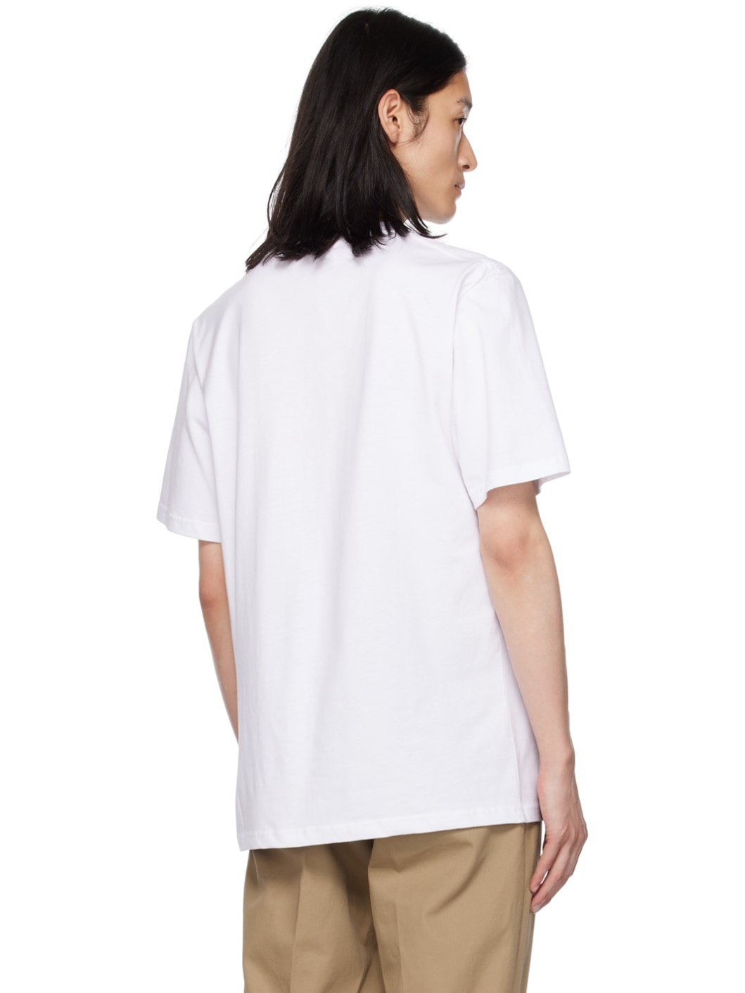 【関税込み】Wood Wood ホワイト Bobby Tシャツ Wood Wood White Bobby Ivy T-Shirt | REVERSIBLE