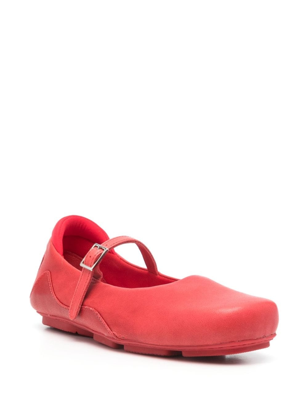 leather ballerina shoes - 2