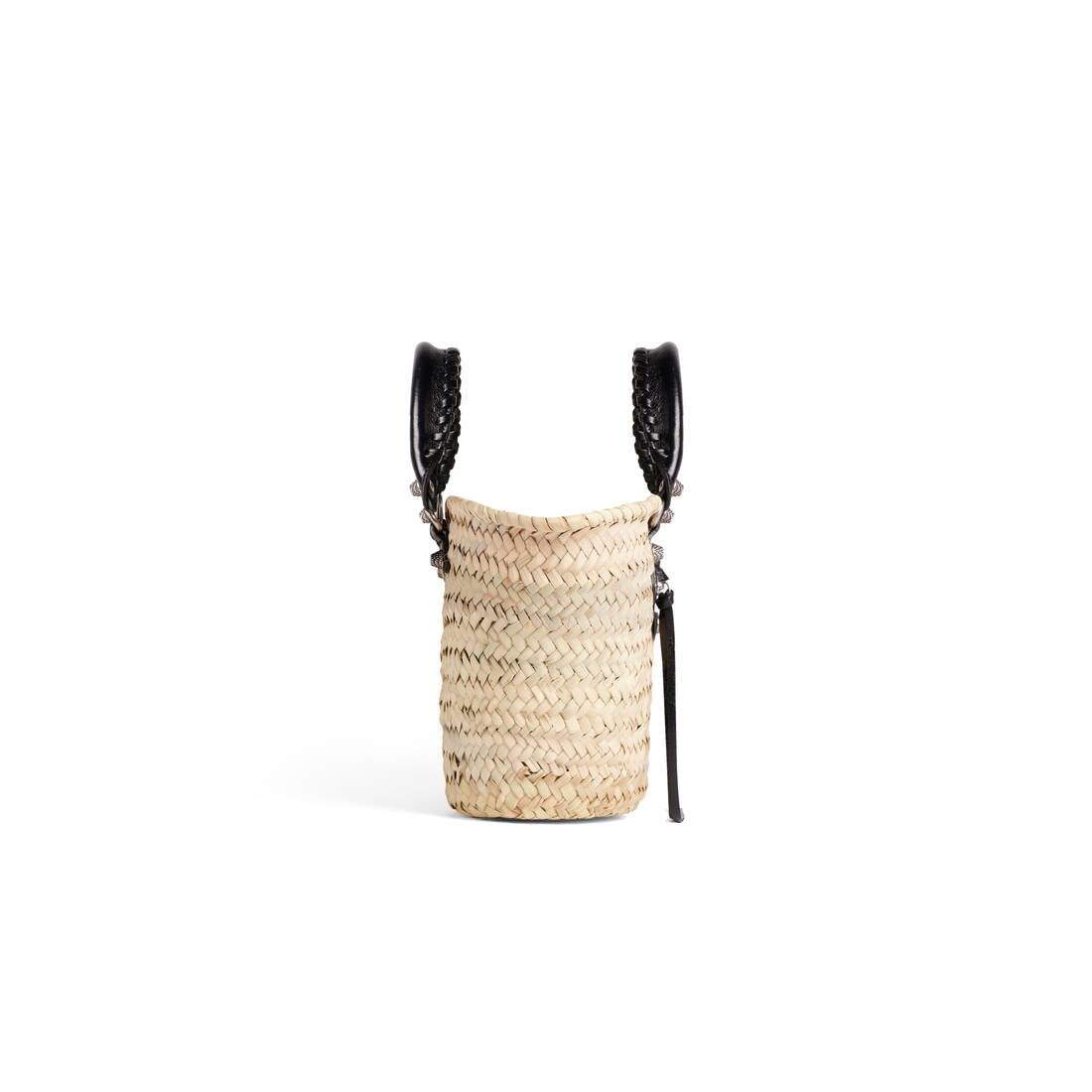 Women's Le Cagole Small Basket  in Natural - 3
