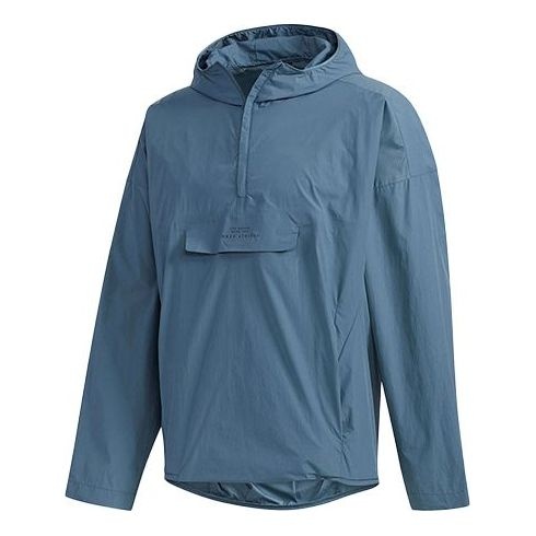 adidas Sports Woven Pullover Jacket Blue FM5410 - 1