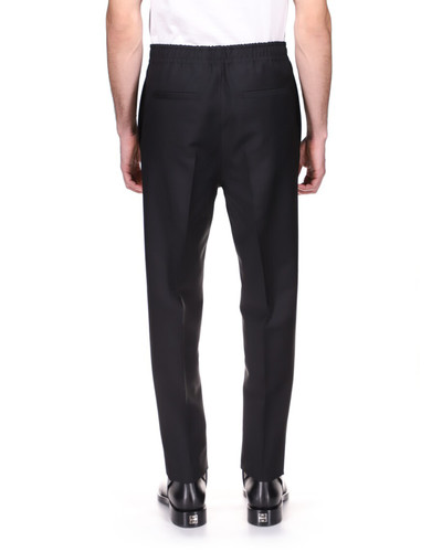 Givenchy Men's Solid Tapered Wool Trousers outlook