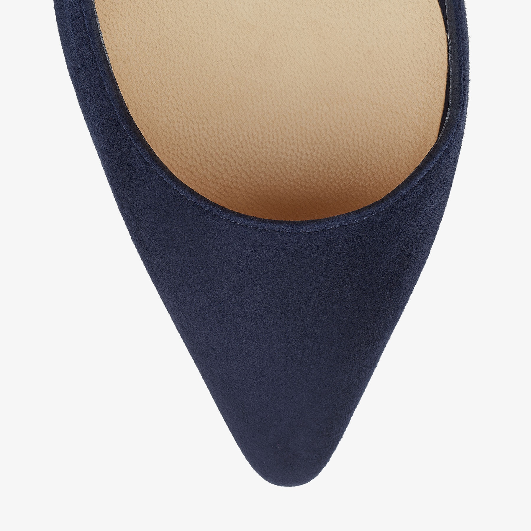 Romy 100
Navy Suede Pointed Pumps - 4