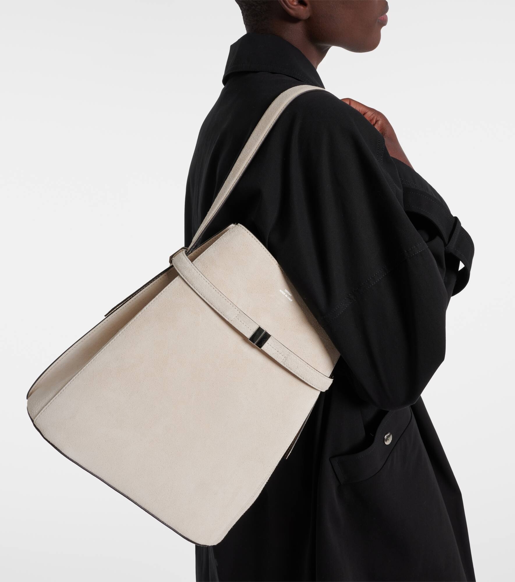Day Medium suede tote bag - 7