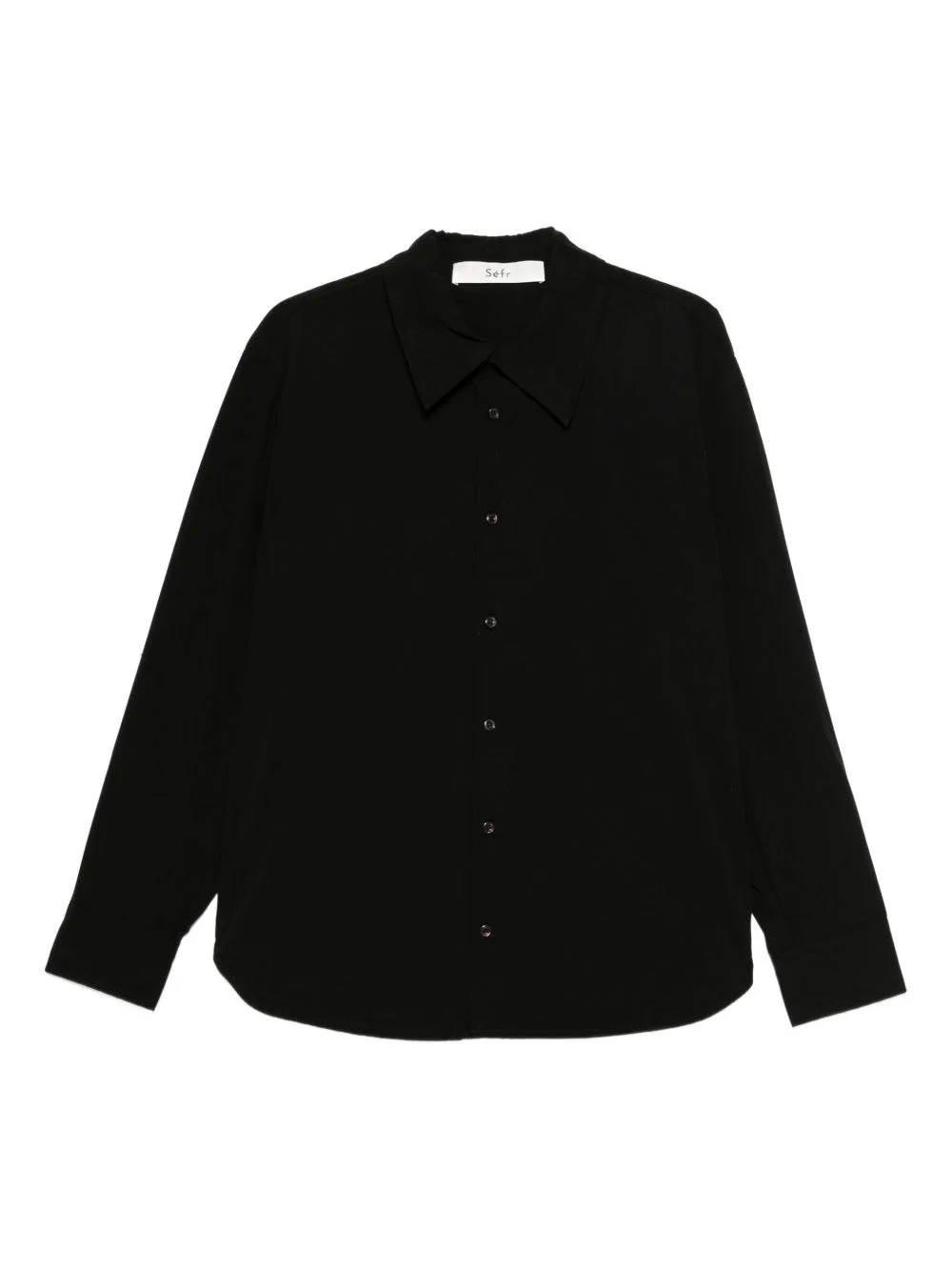 point-collar shirt - 1