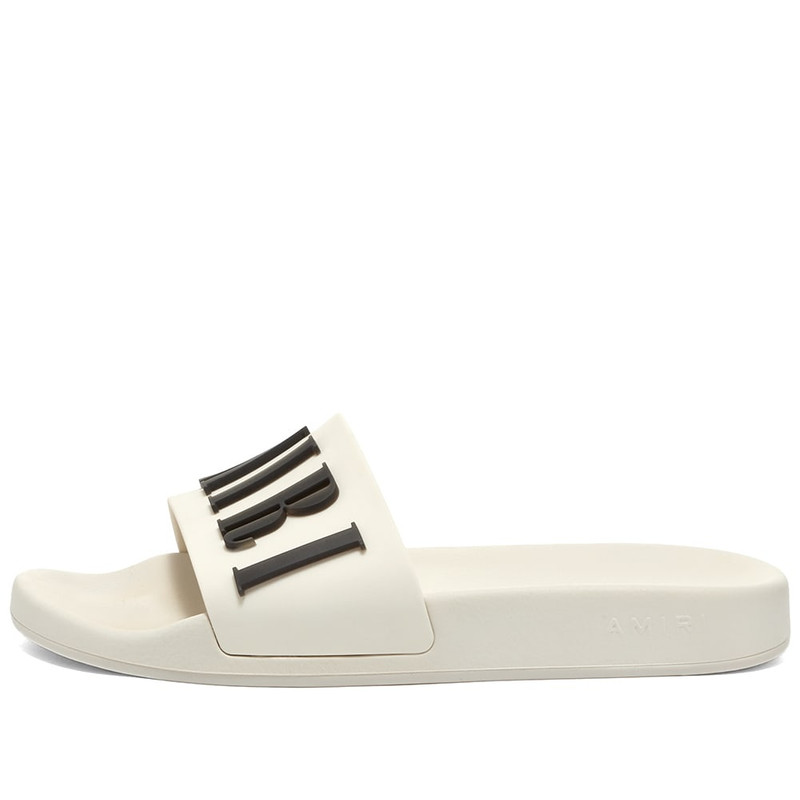 AMIRI AMIRI Logo Pool Slide outlook