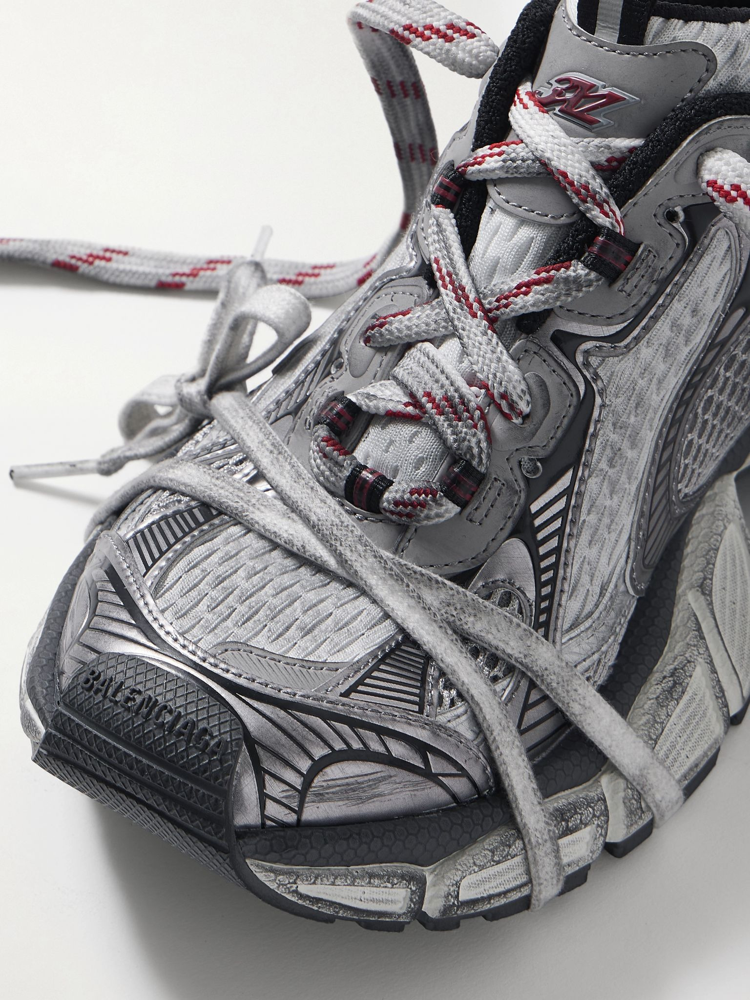 3XL mesh and rubber sneakers Gray - 3