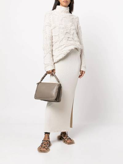 Altuzarra braided leather tote bag outlook