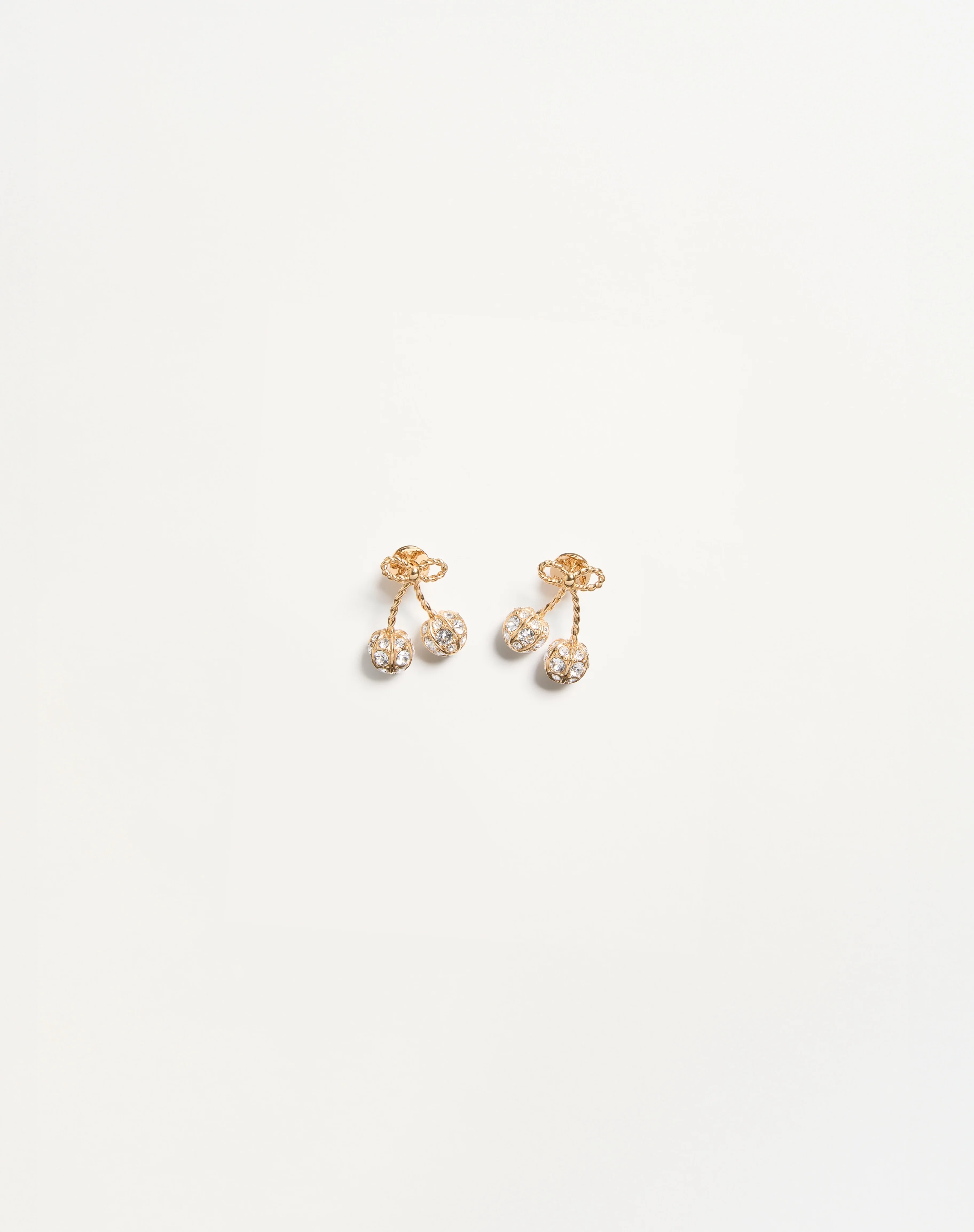 CHERRYFIC METAL AND SWAROVSKI® CRYSTAL EARRINGS - 1