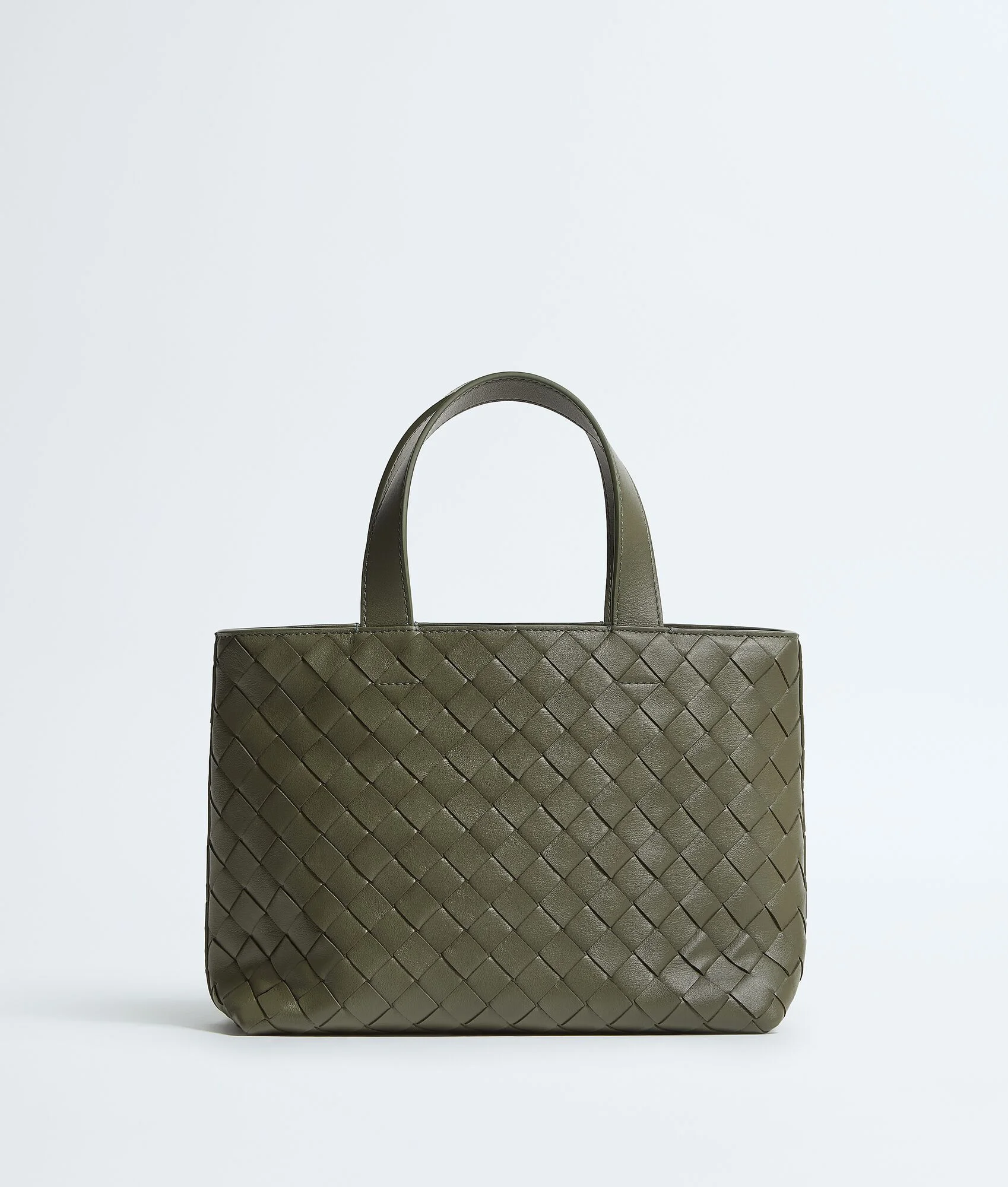 Mini Intrecciato Zipped Tote - 1