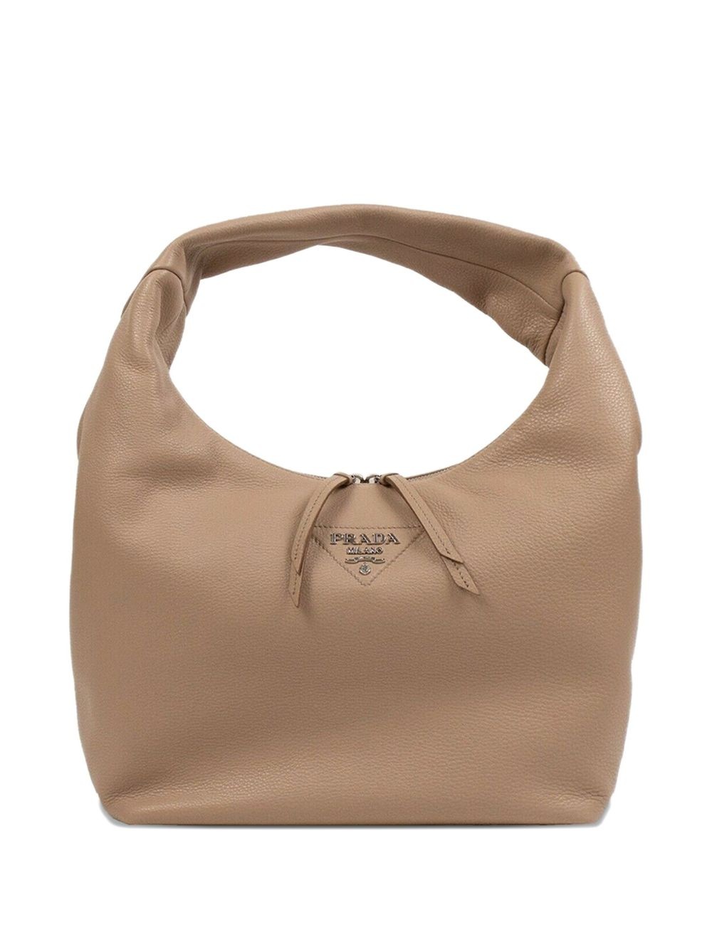 medium leather shoulder bag - 1
