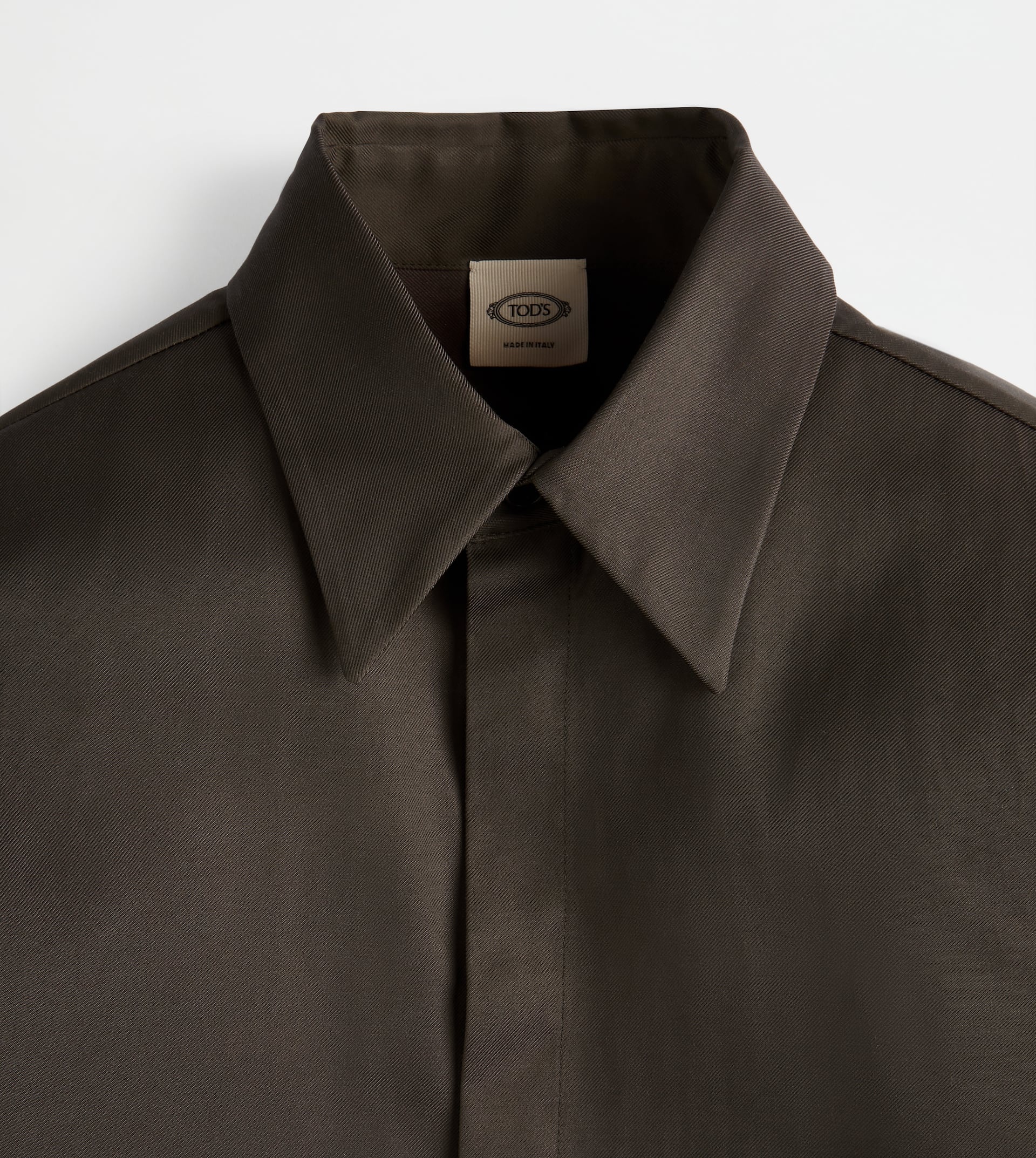 SHIRT IN TWILL - GREEN - 8