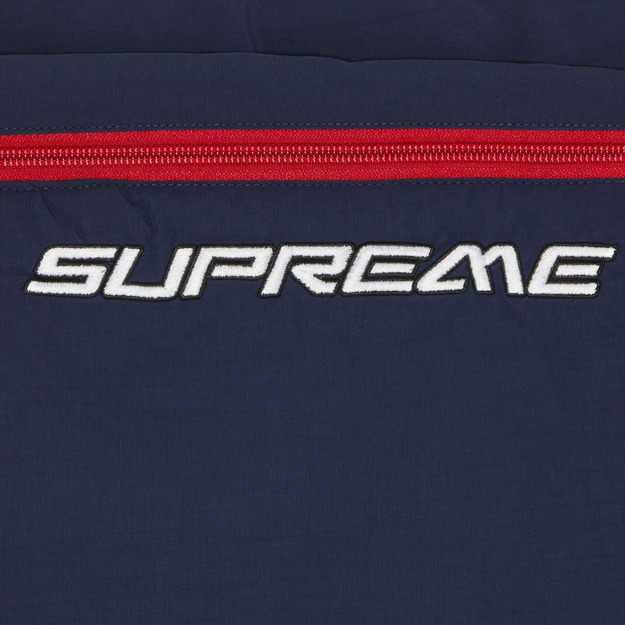 Supreme Contrast Zip Warm Up Pant 'Navy' - 3
