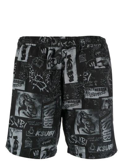 Ksubi Mash Up boardshort swim shorts outlook