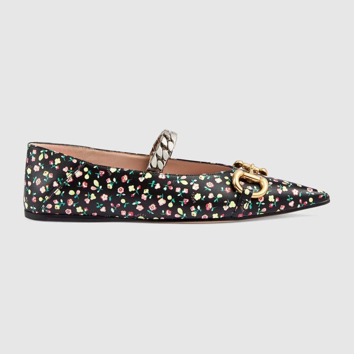 Women's Gucci Liberty floral ballet flat - 6