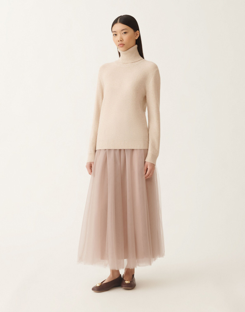 Wool and silk sweater with sequins 3