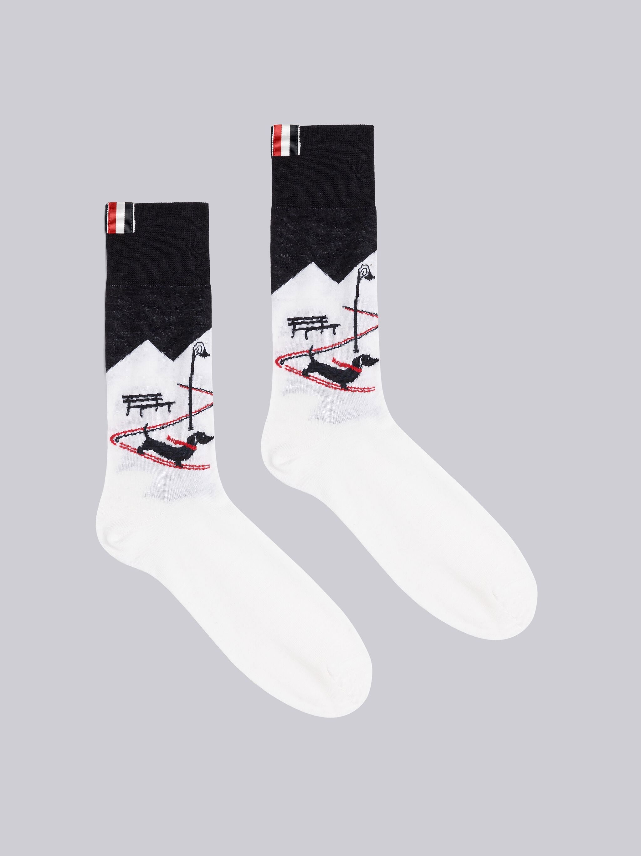 MERINO HECTOR SKI MID CALF SOCKS - 1
