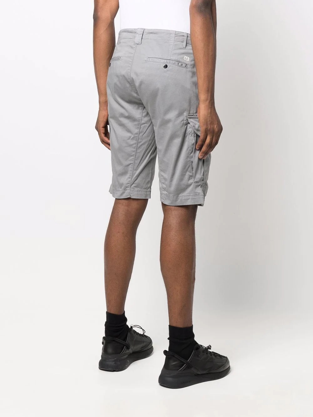 logo cargo shorts - 4