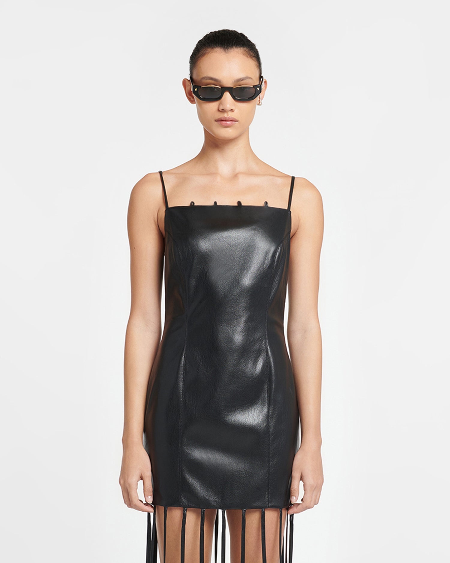 Okobor™ Alt-Leather Maxi Dress - 4