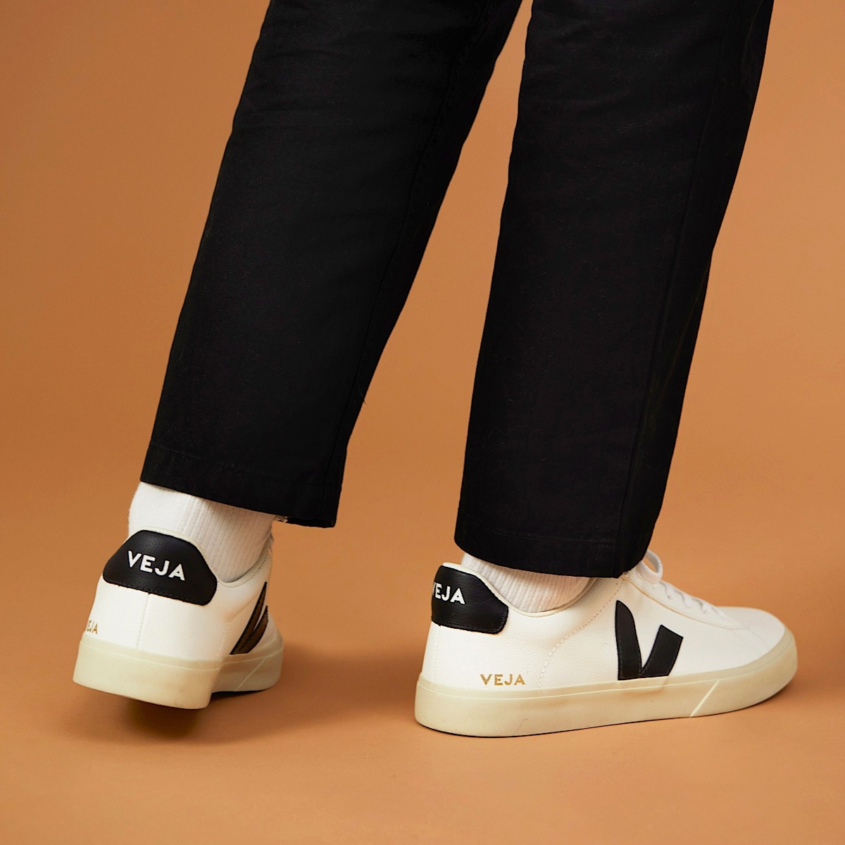 CAMPO LEATHER WHITE BLACK - 4