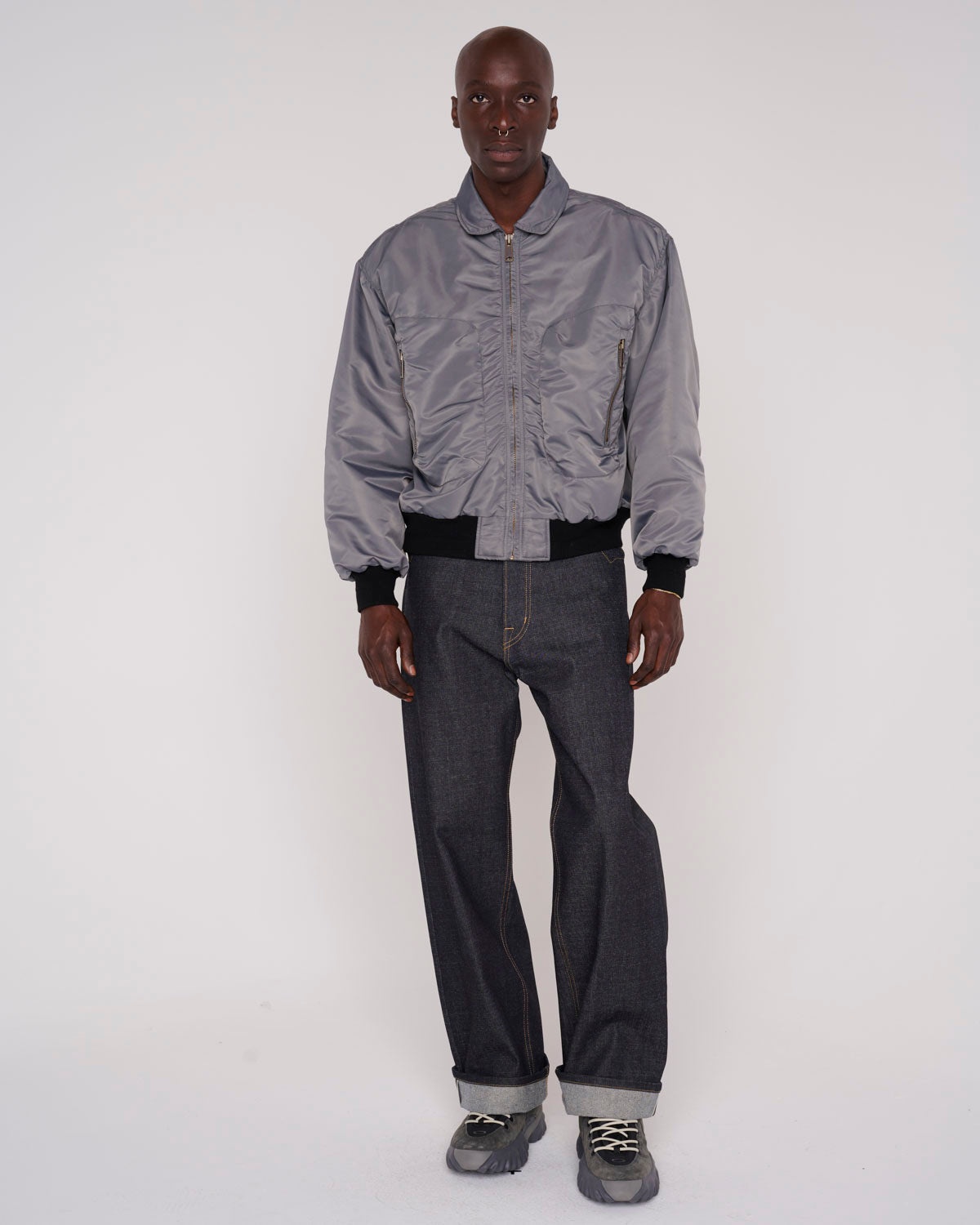 3D Flight Jacket - Steel - 7