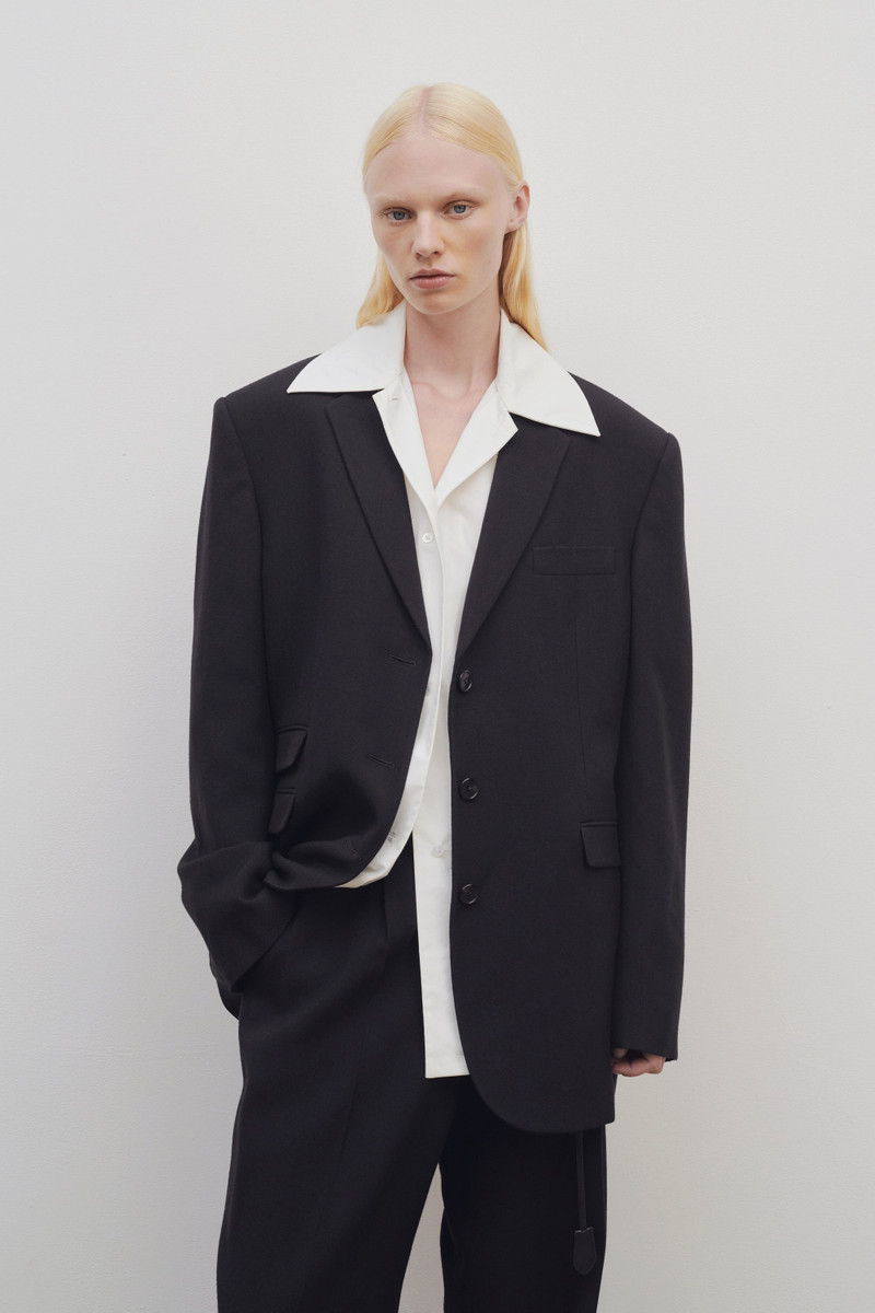 Ule Jacket in Viscose and Virgin Wool 3