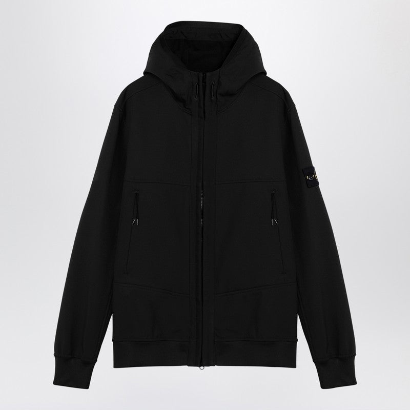 Stone Island Light Outerwear Jacket Black Men - 1