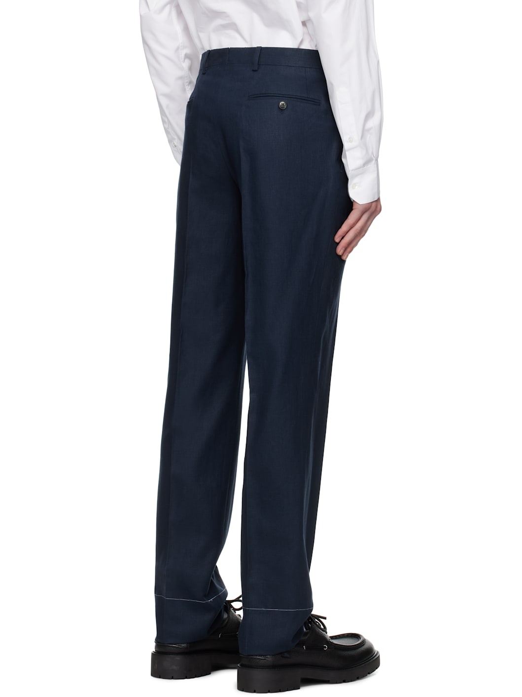 Navy Elba Trousers - 3