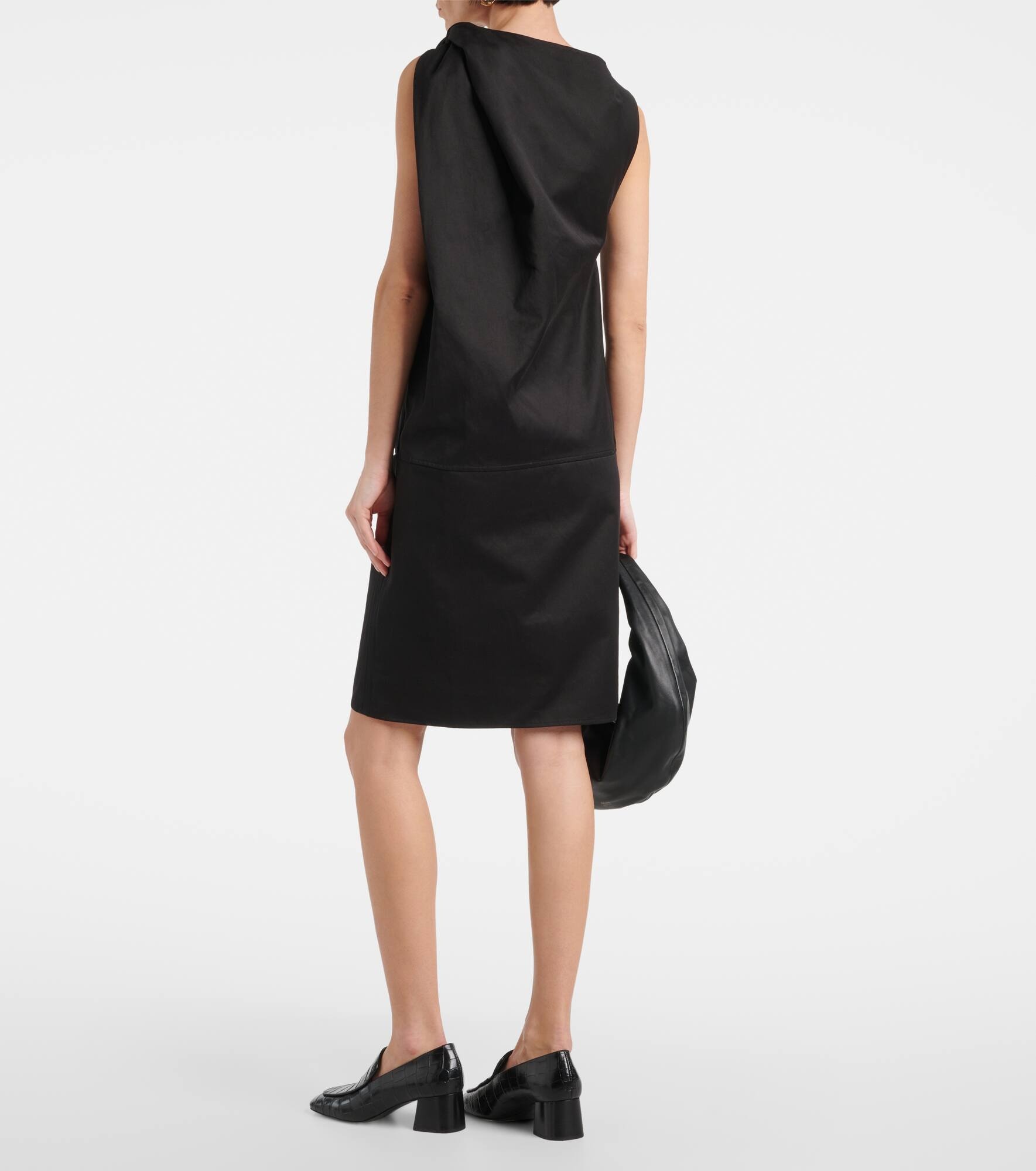 Cotton and linen minidress - 3