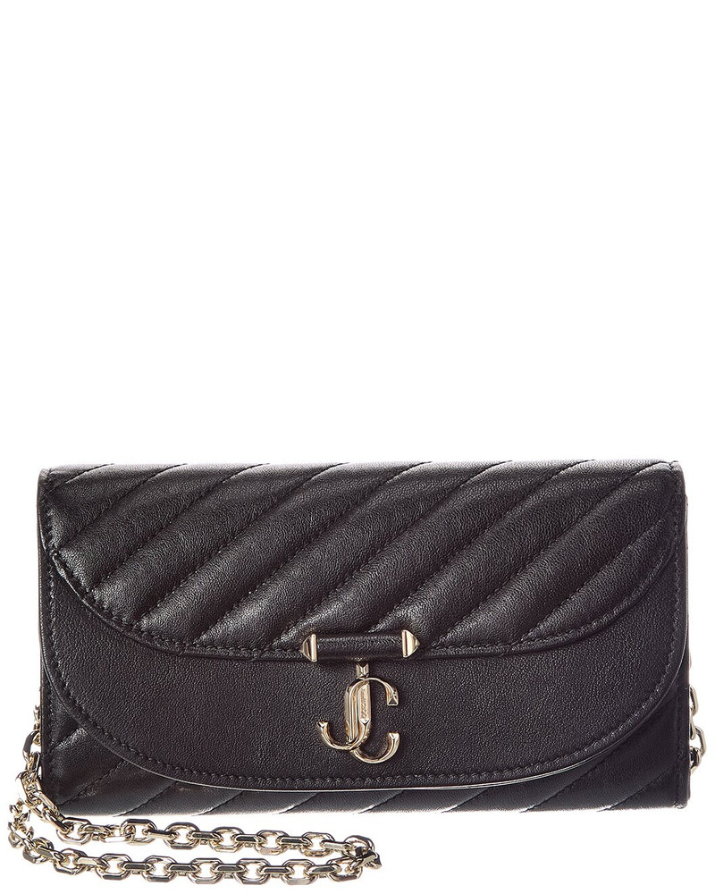 JIMMY CHOO Wallet Woman color Black 1