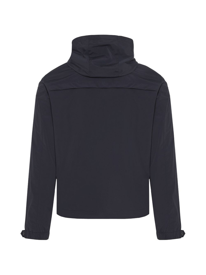 CORNELIANI zip-pocket hooded jacket outlook