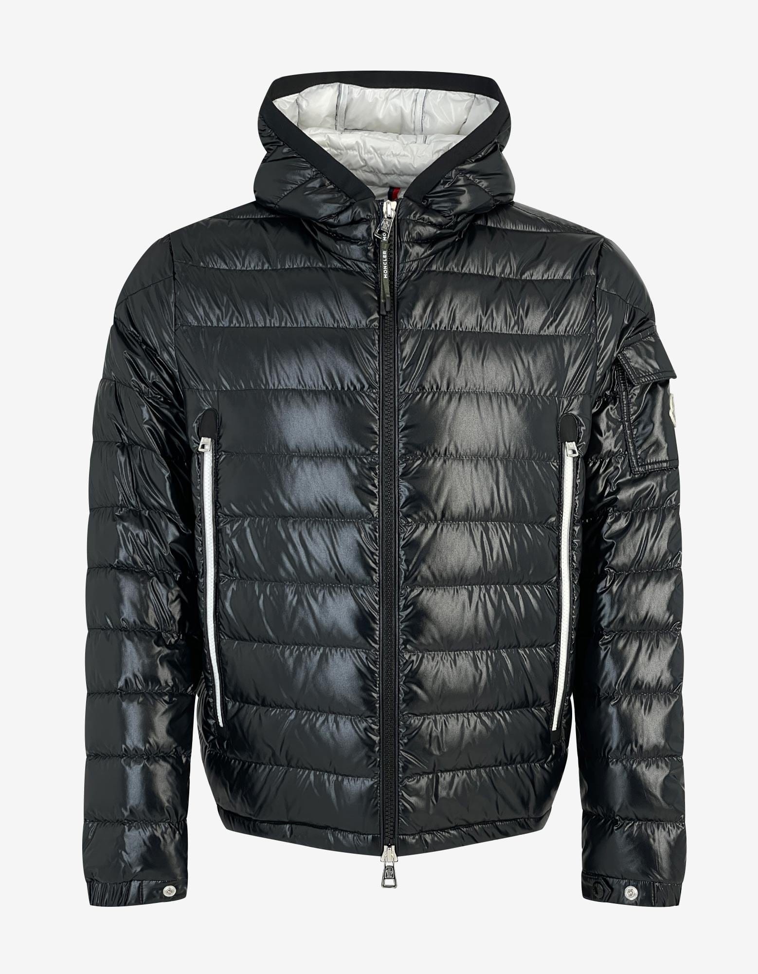 Galion Black Down Jacket - 1