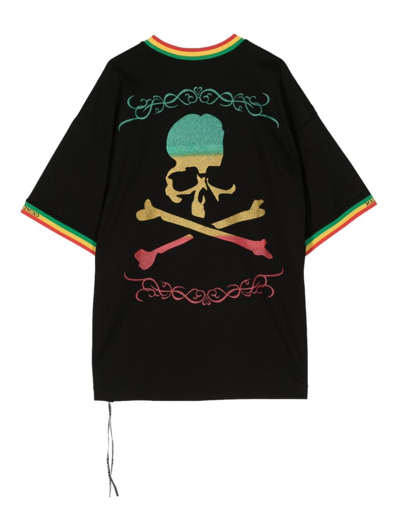 MASTERMIND WORLD Rasta logo-print cotton T-shirt outlook