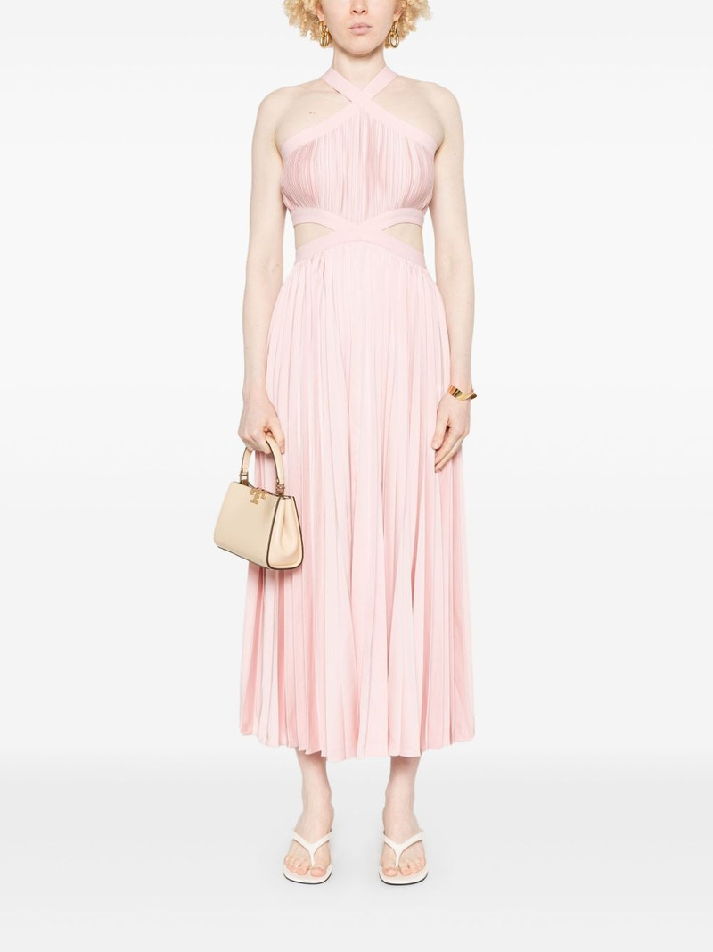 maje plissé-effect maxi skirt outlook